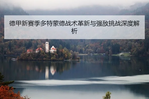 德甲新赛季多特蒙德战术革新与强敌挑战深度解析